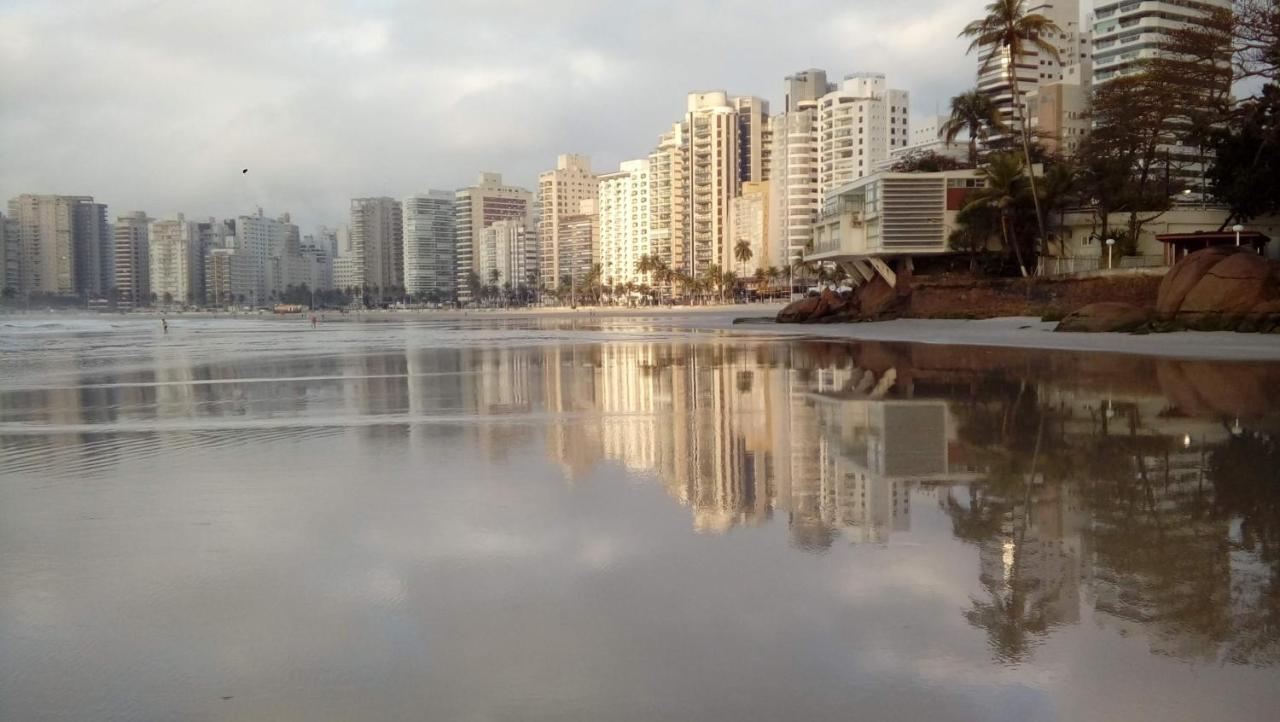 Aconchego Na Praia Apartment Guaruja Bagian luar foto