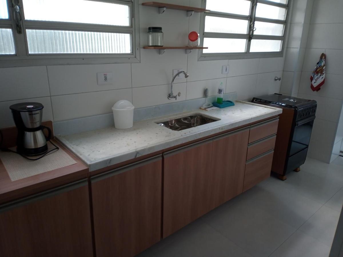 Aconchego Na Praia Apartment Guaruja Bagian luar foto